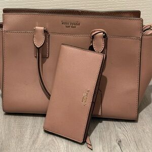 kate spade Blush Satchel and Wallet Set